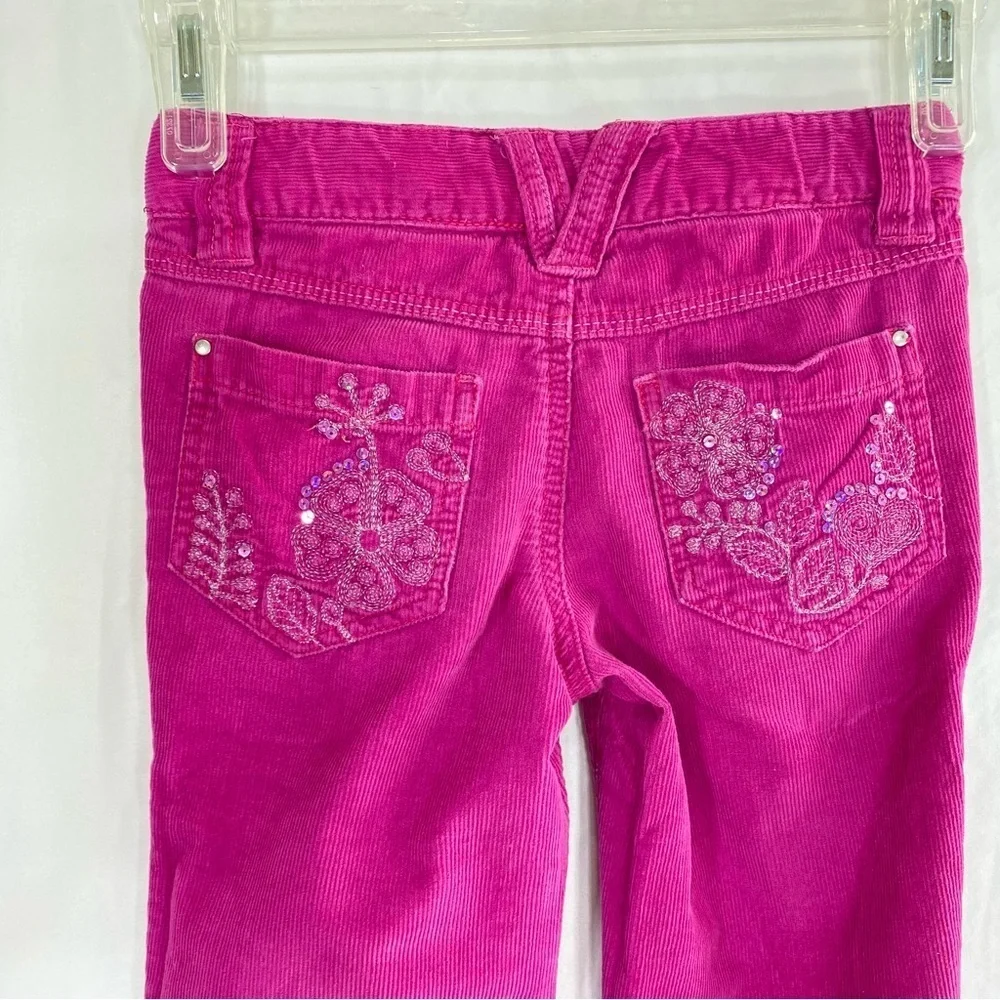 Faded Glory Magenta Corduroy Boot Cut Girl’s Pants